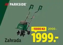 Lidl Parkside zahrada nabídka