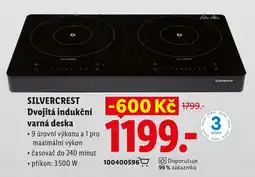 Lidl Silvercrest dvojitá indukční varná deska nabídka