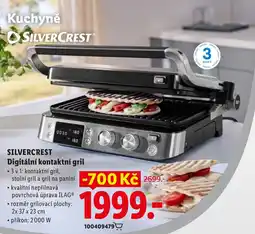 Lidl Silvercrest digitální kontaktní gril nabídka
