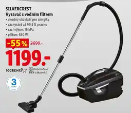 Lidl Silvercrest vysavač s vodním filtrem nabídka