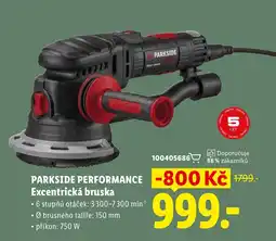 Lidl Parkside performance Excentrická bruska nabídka