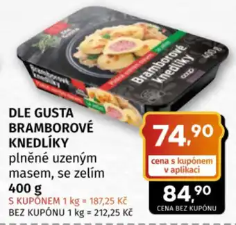 Dle gusta bramborové knedlíky