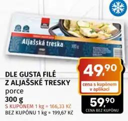 Coop Dle gusta filé z aljašské tresky nabídka