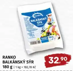 Coop Ranko balkánský sýr nabídka