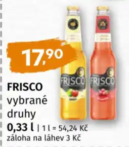 Coop Frisco vybrané druhy nabídka
