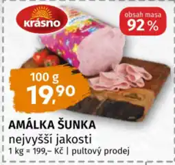 Coop Krasno amálka šunka nabídka