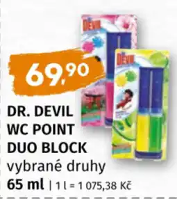 Coop Dr. Devil wc point duo block nabídka