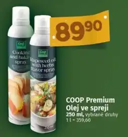 COOP TIP Coop olej ve spreji nabídka