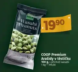 COOP TIP Coop Premium Arašidy v těstíčku nabídka