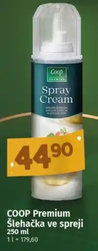 COOP TIP Coop Premium šlehačka ve spreji nabídka