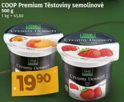 COOP TIP Coop Premium Těstoviny semolinové nabídka