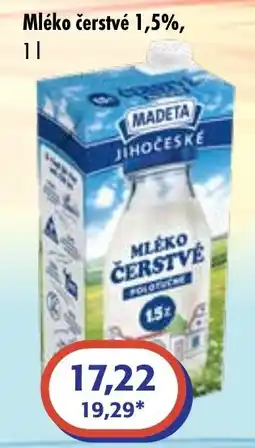 ČEPOS Madeta mléko čerstvé nabídka