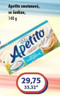 ČEPOS Apetito smetanové se šunkou nabídka