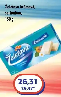 ČEPOS Želetava krémová nabídka