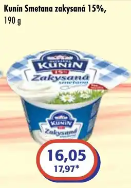 ČEPOS Kunín smetana zakysaná nabídka