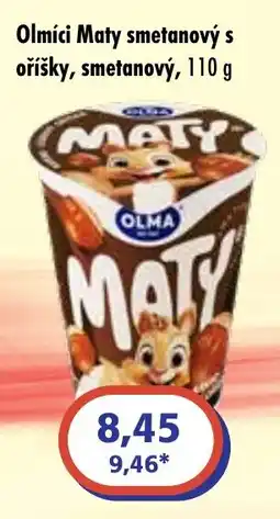 ČEPOS Olma olmíci maty smetanový s oříšky nabídka