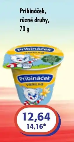 ČEPOS Pribináček nabídka