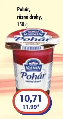 ČEPOS Kunin Pohár nabídka