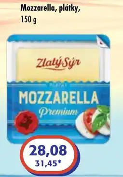 ČEPOS Zlatý Sýr mozzarella plátky nabídka