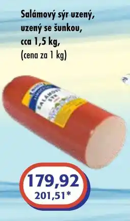 ČEPOS Salámový sýr uzený nabídka