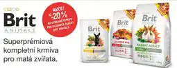 Globus Brit Animals Superprémiová kompletní krmiva pro malá zvířata nabídka