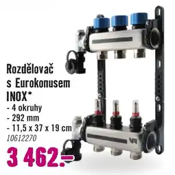 Hornbach Rozdělovač s Eurokonusem INOX* nabídka