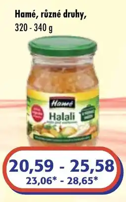 ČEPOS Hamé halalí nabídka