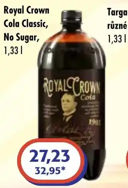 ČEPOS Royal Crown Cola Classic, No Sugar nabídka
