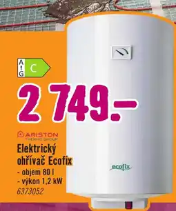Hornbach Ariston Elektrický ohřivač Ecofix nabídka