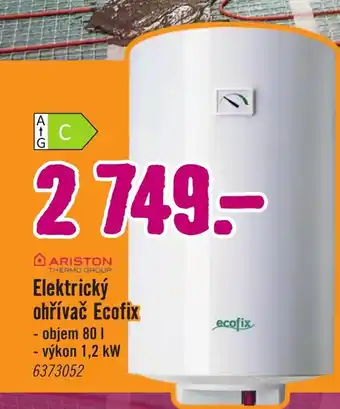 Ariston Elektrický ohřivač Ecofix