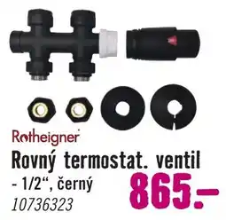 Hornbach Ratheigner rovný termostat. ventil nabídka