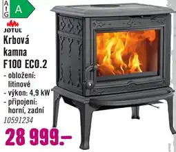 Hornbach Jotul krbová kamna F100 ECO.2 nabídka