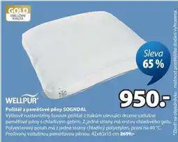 JYSK Polštář z paměťové pěny SOGNDAL nabídka