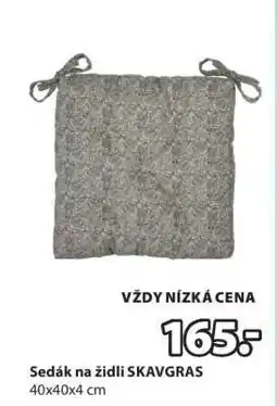 JYSK Sedák na židli SKAVGRAS nabídka