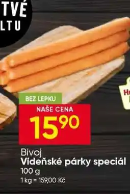 Hruška Bivoj Vídeňské párky speciál nabídka