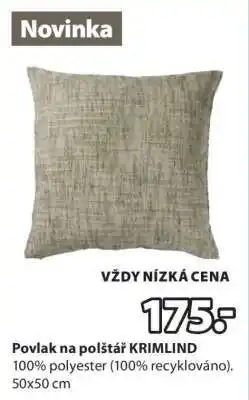 JYSK Povlak na polštář KRIMLIND nabídka