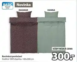 JYSK BAVLNĚNÁ POVLEČENÍ nabídka