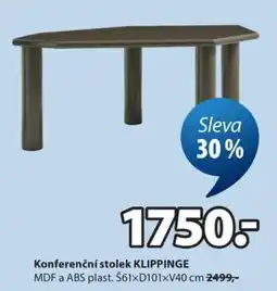 JYSK Konferenční stolek KLIPPINGE nabídka