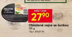 Hruška Obložené vejce se šunkou nabídka
