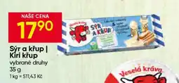 Hruška Sýr a křup | Kiri křup nabídka
