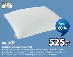 JYSK Polštář z paměťové pěny STRYN nabídka