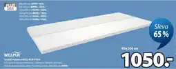 JYSK WELLPUR Vrchní matrace FRYA 90x200 cm nabídka