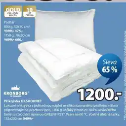 JYSK Přikrývka OKSHORNET nabídka