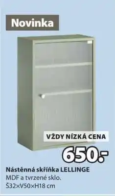 JYSK Nástěnná skříňka LELLINGE nabídka
