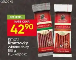 Hruška KMOTR Kmotrovky nabídka