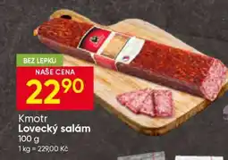 Hruška KMOTR Lovecký salám nabídka