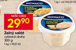 Hruška Zelný salát nabídka
