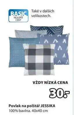 JYSK Povlak na polštář JESSIKA nabídka