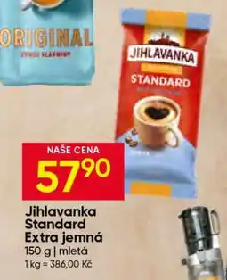 Hruška JIHLAVANKA Standard Extra jemná nabídka