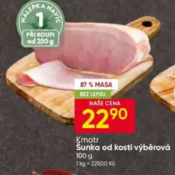 Hruška Kmotr Šunka od kosti výběrová nabídka